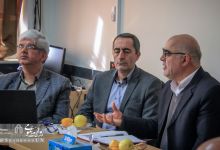 گزارش تصویری | جلسه هیات رئیسه با اعضای هیات علمی دانشکده عمران 